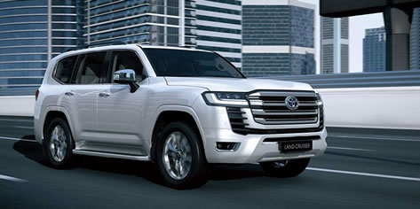 Land Cruiser VIP Rental Toyota Land Cruiser Luxury SUV